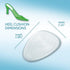 Amope GelActiv Invisible Gel Heel Cushions Insoles for Women, 1 pair, Size 5-10...