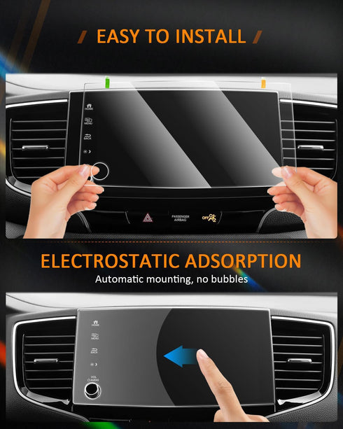 CDEFG for 2023 Honda Ridgeline Screen Protector for Ridgeline Accessories 2023 2022 2021 Sport RTL RTL-E Black Edition Touch Screen Radio Display ...