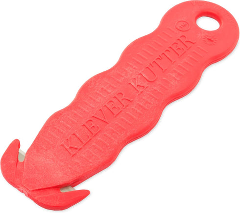 San Jamar KK401YL Klever Kutter Safety Box Cutter Knife, Yellow...