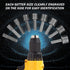 9pcs Nut Driver Drill Bit Set Impact Ready Socket Bit Chuck Adapter 1/4" Hex Shank 5-13mm Metric Socket Strong Sleeve Wrench Screw Power Drill Ada...