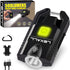 LED Small Flashlight, 500Lumens Bright Mini Keychain Light, Portable USB Rechargeable Pocket Lights with 3 Modes Compact Baseball Cap Lights Indoo...
