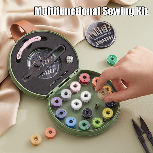 ZUNON Sewing Kit, Travel Mini Sewing Kits for Adults Suppliers Repair Project Kit Needle Family Sewing Thread Accessories Traveler Beginner Emerge...