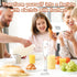 Handheld with Stainless Steel Stand USB-charging Foam Maker, DOUBLE WHISK Mini Blender and Electric Mixer Coffee Frother (Brown)...