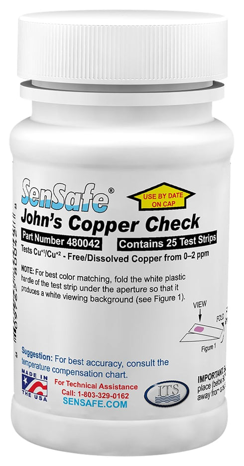 Industrial Test Systems 480042 SenSafe John's Copper Test...