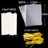 300PCS Lollipop Cake Pop Treat Bag Set Including 100pcs Parcel Bags, Papery Treat Sticks, Gold Metallic Twist Ties for Making Candies, Chocolates ...