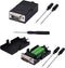 SinLoon VGA DB15 Solderless Connector 3+9 D-SUB 15 Pin VGA 3 Row Breakout Board Adaptor with Case+Screwdriver(2-Pack Male)...