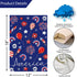 Louise Maelys 4th of July Patriotic Garden Flag 12x18 Double Sided, Small Burlap Welcome Fireworks Garden Yard House Flags for Memorial Independen...