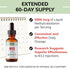 Organic Vitamin B12 Sublingual Drops, Extra Strength 5000 mcg Methylcobalamin, No Additives, Vegan Liquid B12 – Supports Energy Production, Nervou...