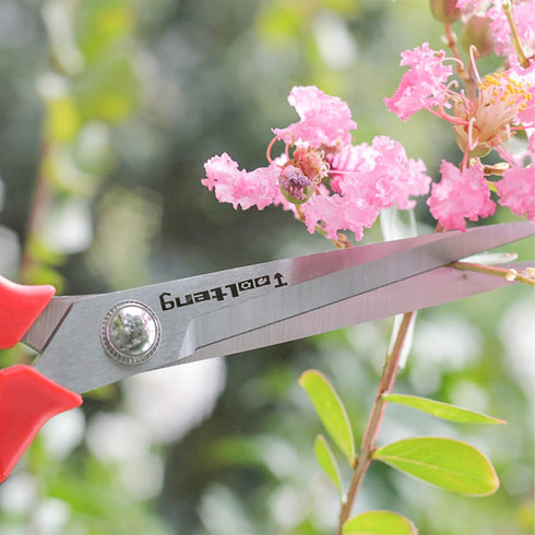 Extra Long Stainless Steel pruners Bonsai Plant Trimming Scissors for thorny roses plant Flowers Harvesting Herbs Fruits or Vegetables prune corne...