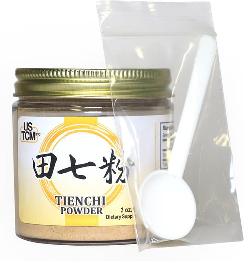 100% Pure Tienchi Powder Pseudoginseng Notoginseng Sanqi Powder Tienchi Ginseng Powder ??? 120mesh (2oz)...