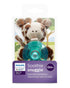 Philips AVENT Soothie Snuggle Pacifier Holder with Detachable Pacifier, 0m+, Giraffe, SCF347/01-1 Count (Pack of 1)...