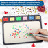 Pletpet 2 PCS Set Bead Mats for Beading, Bead Mat for Jewelry Making with Bead Scoop, Bead Board with Six Individual Grids Beading Trays for Jewel...