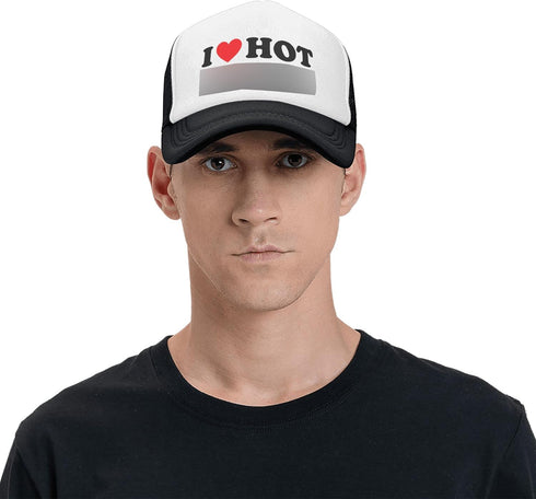 Trucker Hats for Men Women, Funny Gag Gifts Joke, Classic Adjustable Mesh Baseball Cap Snapback Hat Black...