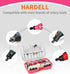 HARDELL Rotary Tool Accessories, 227pcs Power Rotary Tool Accessories Kit, 1/8"(3.2mm) Diameter Shanks, Universal Fitment for Easy Cutting, Polish...