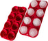 Silicone Snowflake Mold Set: Snowball Cake Pops, Candy Molds, and Christmas Ice Cube Molds- Heat Safe BPA Free Silicone Meets European Standards, ...