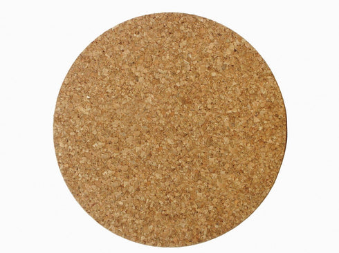 Linden Sweden Jonas Round Cork Trivet, 8" - Water Absorbent - Perfect for Plants, Hot Pots, Pans, Mugs, and Glasses...