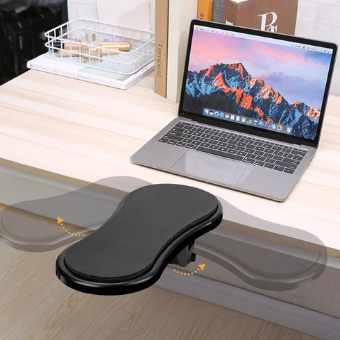 Computer Arm Rest for Desk, TACYKIBD Ergonomic Arm Rest Extender, Adjustable Wrist Rest Rotating Computer Arm Support Pad for Elbow Keyboard Mouse...