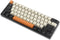 Happy Balls 60% Keycaps Side Printed PBT Keycap Set 60 Percent Thick Cherry MX Key Caps with Key Puller for US-ANSI Layout 61 68 60% MX Switches M...