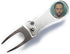 Tiger Woods Mugshot Golf Divot Repair Tool with Ball Marker - Foldable Switchblade Design (Gray)...