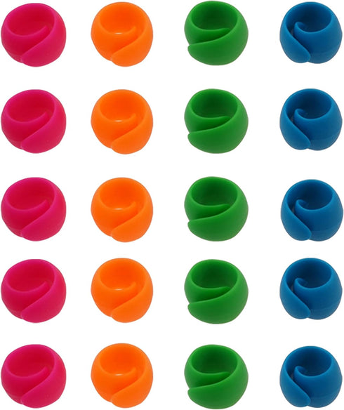 New brothread 20pcs Thread Spool Savers - Prevent Thread Tails from Unwinding - No Loose Ends for Sewing and Embroidery Machine Thread Spools...