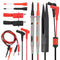 Multimeter Automotive Test Leads Kit with Crocodile Clip, Silicone Testing Lead Kit, Testing Hook, Testing Probe Professional Kit, Testing Cable...