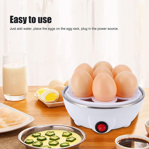 Rapid Egg Cooker, Egg Rapid Boiler Maker, Boiled Egg Cooker, Egg Steamer, Electric Eggs Boiler Multifunctional Mini Eggs Cooker Steamer Poacher fo...