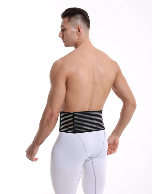 Umbilical Hernia Belt for men (premium compression pad). Umbilical hernia belt for women: prevention of surgery. Abdominal binder for men - Hernia...