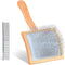 Dog Slicker Brush for Shedding and Grooming Medium or Long Haired Cats, Extra Long & Soft Pin Slicker Brush for Removes Loose Hair, Tangles, Knots...