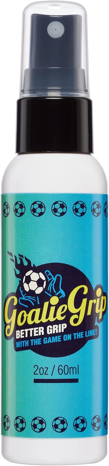 Goalie Grip Spray - Extra Grip for Soccer Goalie Gloves - Grip Spray for Goalkeeper Gloves - Soccer Gloves Grip Reinforcement - Better Grip for So...
