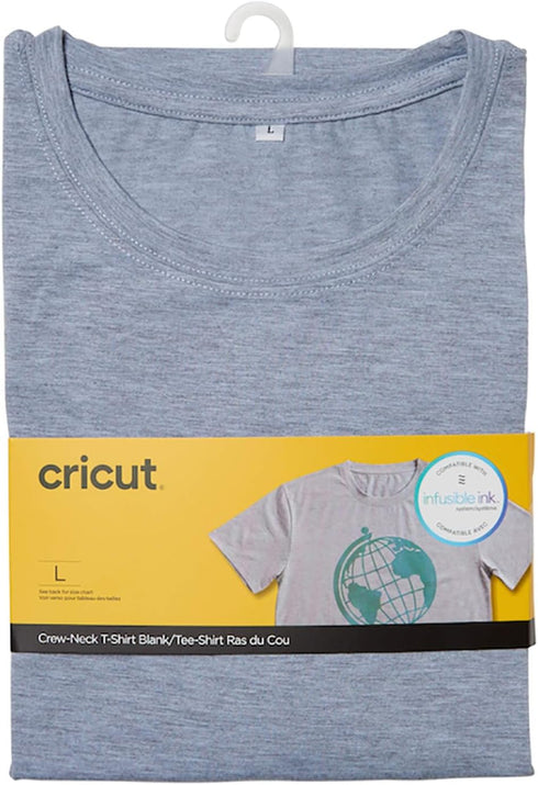 Cricut Mens Cricut Infusible Ink Blanks, Gray, Large US...