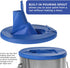 Master Elite Paint Can Lid Cover and Pouring Spout for 1-Gallon Containers, 2 Pack - Secure Seal with Built-in Spout to Pour Paint Easy, Prevents ...