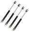 Apexstone 100N/22.5lb Gas Struts 10 Inch Gas Struts Lift Supports Gas Spring Lid Support Gas Props/Shocks, Set of 4...