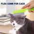 Tick flea comb for dogs 7pcs Metal flea brush for indoor Cats Lice combs for thick hair Pet tear stain comb Fine tooth comb Large and Small dog co...
