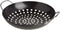 TableCraft BBQ Metal Handle 13-Inch Non Stick Coating Round Grilling Wok, Small, Black...