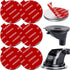 6 PCS Adhesive Pad Replacement for Dashboard/Windshield/Phone Sucker Holder Suction Cup Mount, 53mm(2.09inch) Circle Double Sided Self Stickers/GP...