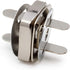 Dritz Square Magnetic Snaps 3/4in Nickel Fasteners, 3/4", 12 Sets...