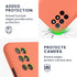 kwmobile Case Compatible with OnePlus 8T Case - Slim Protective TPU Silicone Phone Cover - Summer Orange...