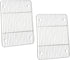 P&P CHEF Cooling Baking Rack Pack of 2, Stainless Steel Cooling Racks for Cooking Baking Roasting Grilling Drying, Dense Wires & Smooth Edge, Easy...
