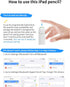 Stylus Pen for iPad 10th&9th Generation, Fast Charging Apple iPad Pencil with Palm Rejection, Tilt Sensitivity, Work for iPad Air 3/4/5, iPad Mini...