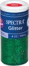 Spectra Arts & Crafts Glitter, Green, 4 oz., 1 Jar...