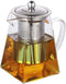 Ultra 8.5oz(One Cup) Clear Heat Resistant Glass Teapot Infuser with 250 ml Glass Filter (250ml)...