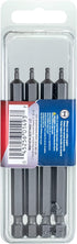 Mayhew Tools 19525-4 USA Metric Ball Hex Power Bit, 2mm x 3.5", 4-Pack...