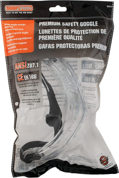 Titan 85515 Premium Safety Goggles...