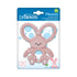 Dr. Brown's Flexees Pink Bunny, Soft 100% Silicone Baby Teether, BPA Free, 3m+...