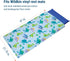 Wildkin Kids Cotton Nap Mat Cover – Soft, Sewn-in Flap, Durable & Fits 1.5" Vinyl Sleep Mats - Dinosaur Land...