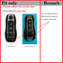 3-pieces Painted Center and Side Key Casing Shell Cover for Porsche Boxster Turbo Cayenne Panamera Macan Cayman 911 918 996 997 991...