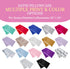 Morning Glamour Satin Pillowcases for Hair & Skin, Similar to Silk, Standard/Queen Size Set of 2, Cooling Pillow Case with Envelope Closure, Gifts...