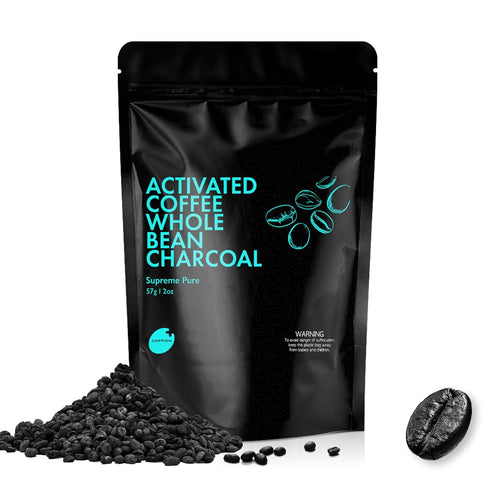 Charcoal Face & Body Scrub, Exfoliating Face Scrub for Men & Women | 100% Whole Coffee Been Skin Care Scrub | Minimizes Pore Size & Reduces Skin B...