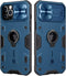 CloudValley for iPhone 12 Pro Max Case with Camera Cover & Kickstand, Slide Lens Protection + 360° Rotate Ring Stand, Impact-Resistant, Shockproof...