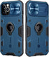 CloudValley for iPhone 12 Pro Max Case with Camera Cover & Kickstand, Slide Lens Protection + 360° Rotate Ring Stand, Impact-Resistant, Shockproof...